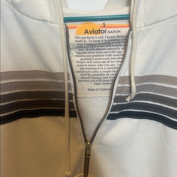 Aviator Nation Zip Up - Picture 3 of 4